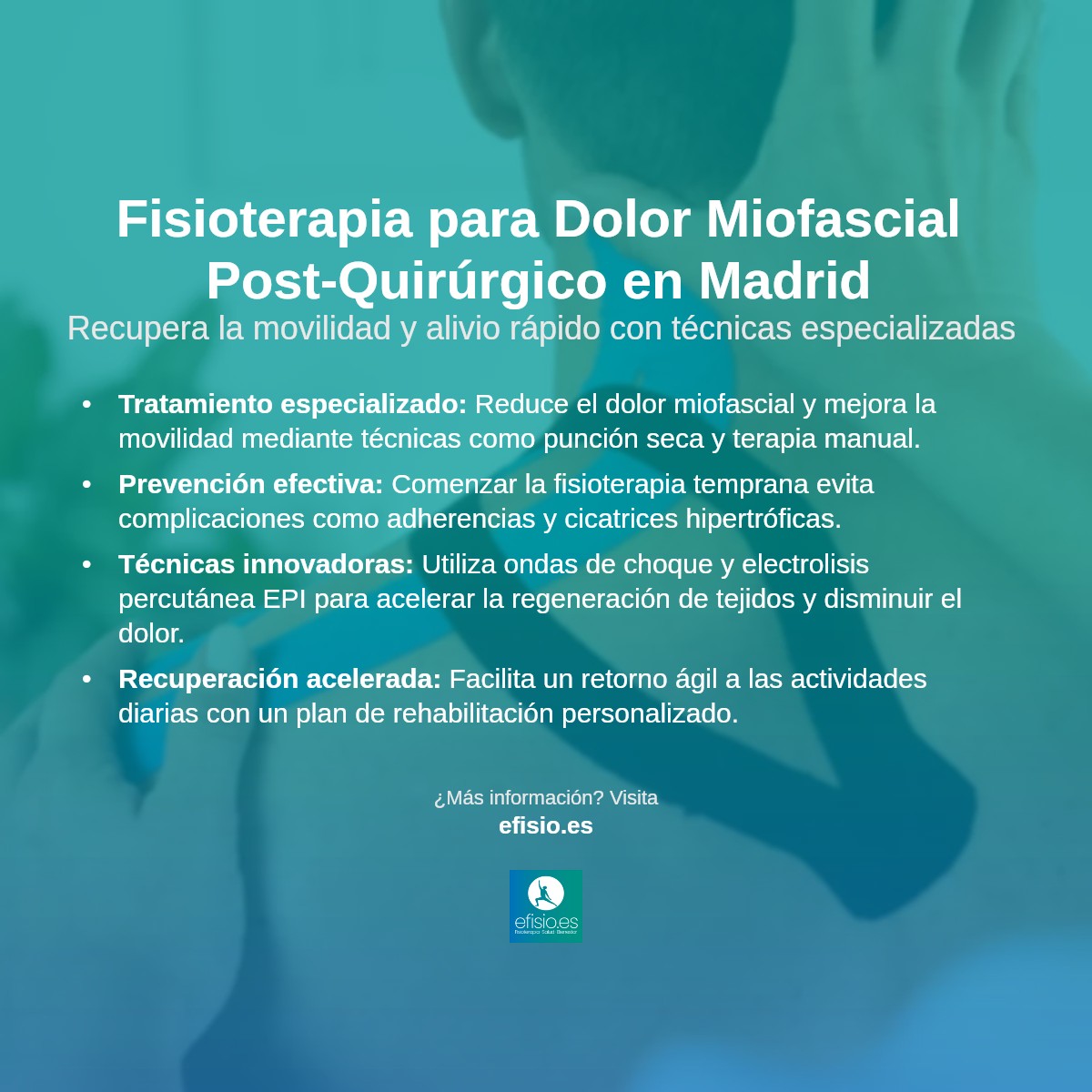 Imagen resumen sobre Dolor Miofascial Post-quirúrgico