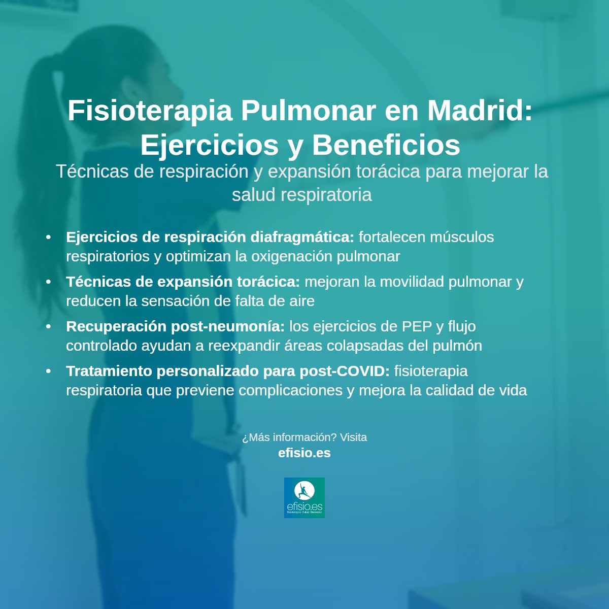 Imagen resumen sobre Ejercicios de Expansión Pulmonar
