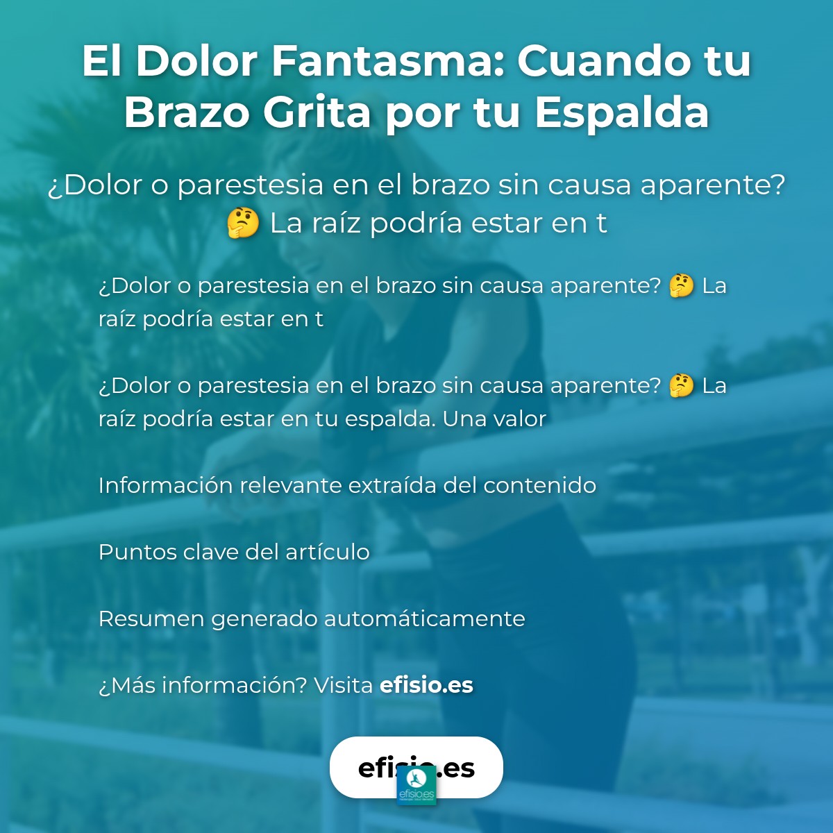 El Dolor Fantasma: Cuando tu Brazo Grita por tu Espalda