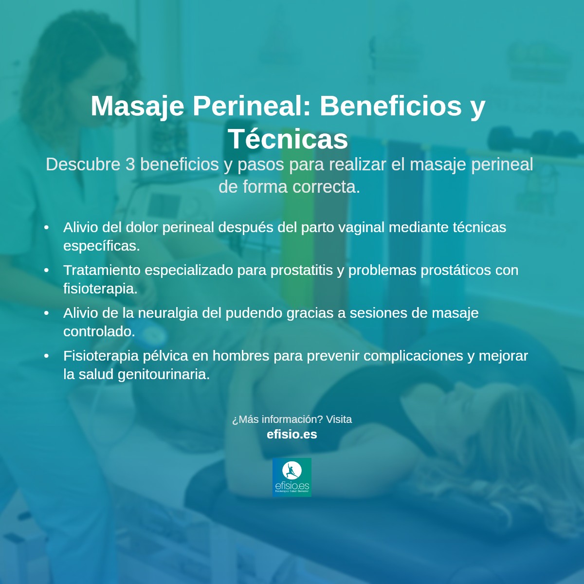 Imagen resumen sobre El Masaje Perineal: 3 Beneficios y cómo se realiza