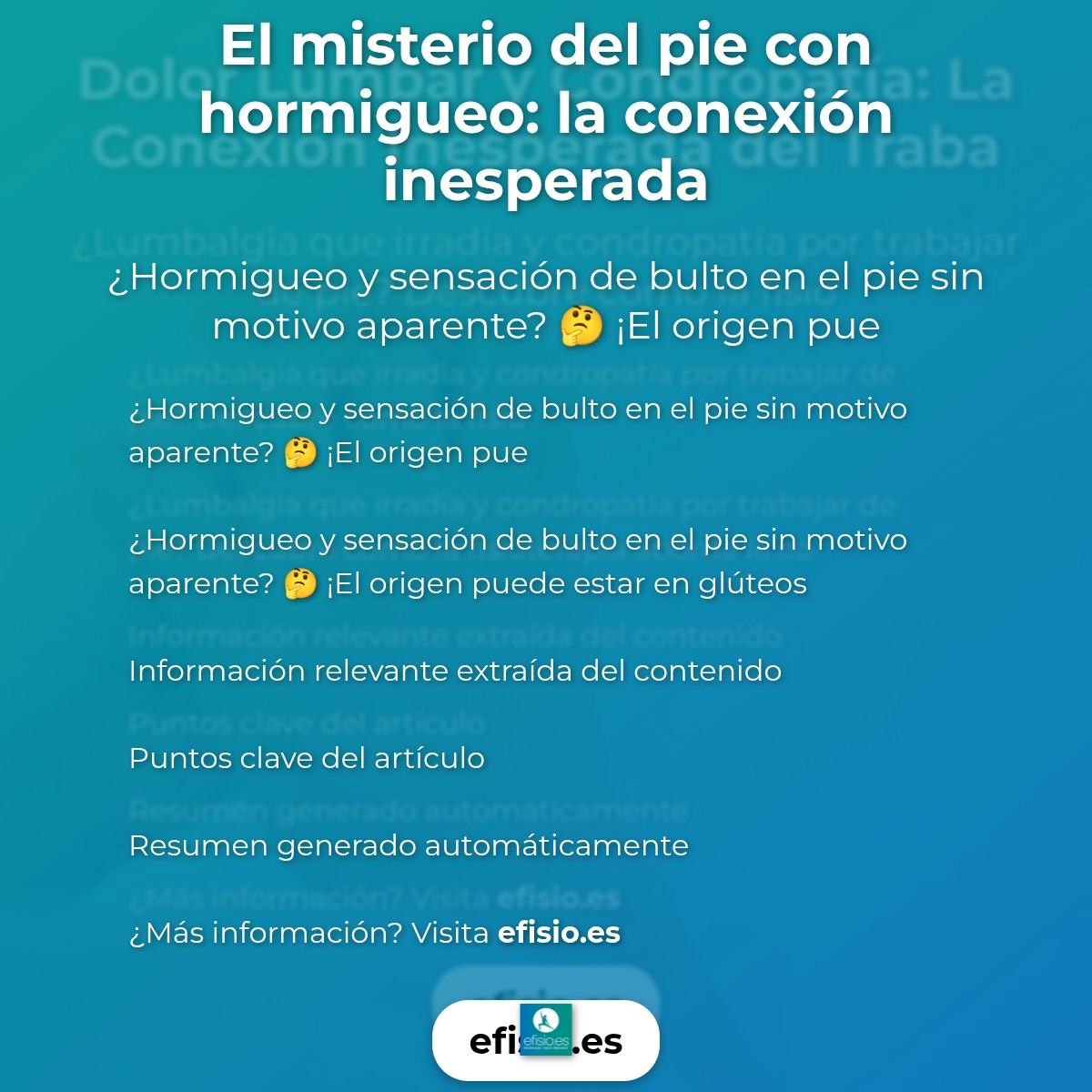 El misterio del pie con hormigueo: la conexión inesperada