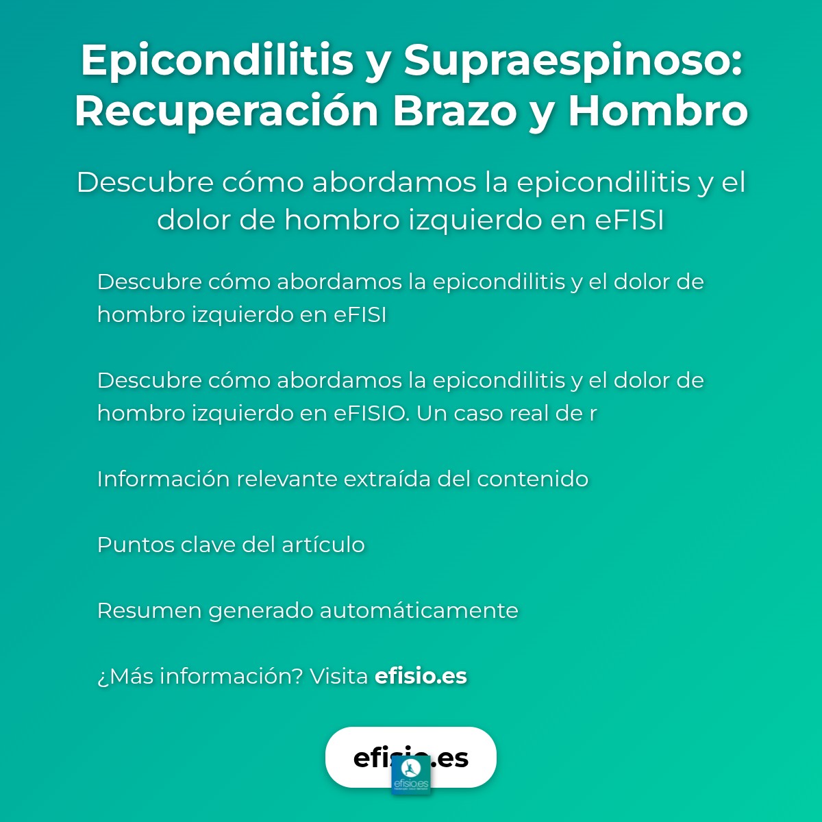 Epicondilitis Post-Pádel: Recupera tu Saque Ganador