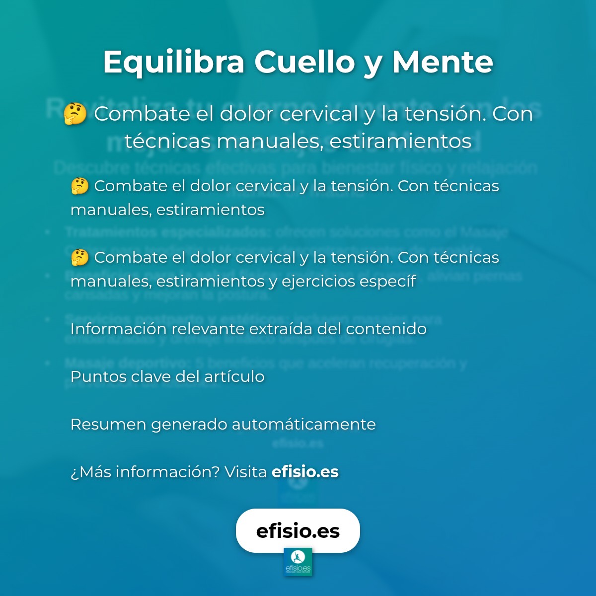 Equilibra Cuello y Mente