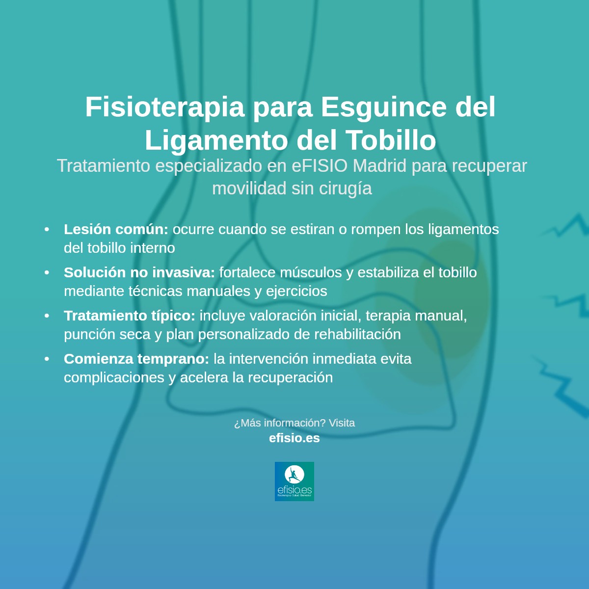 Imagen resumen sobre Esguince de Ligamento Deltoides