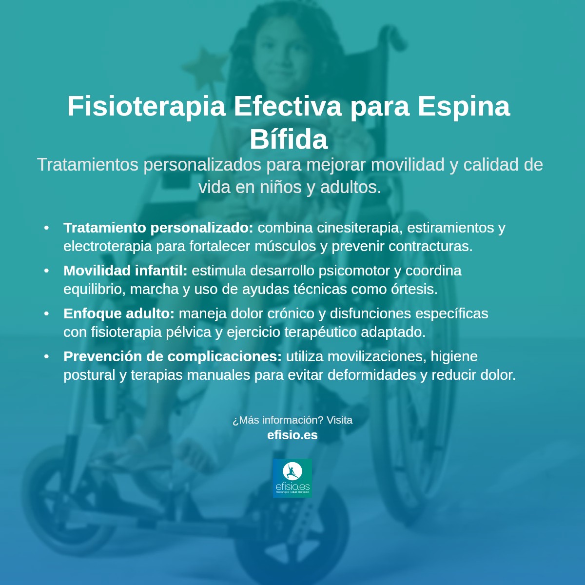 Imagen resumen sobre Espina Bífida