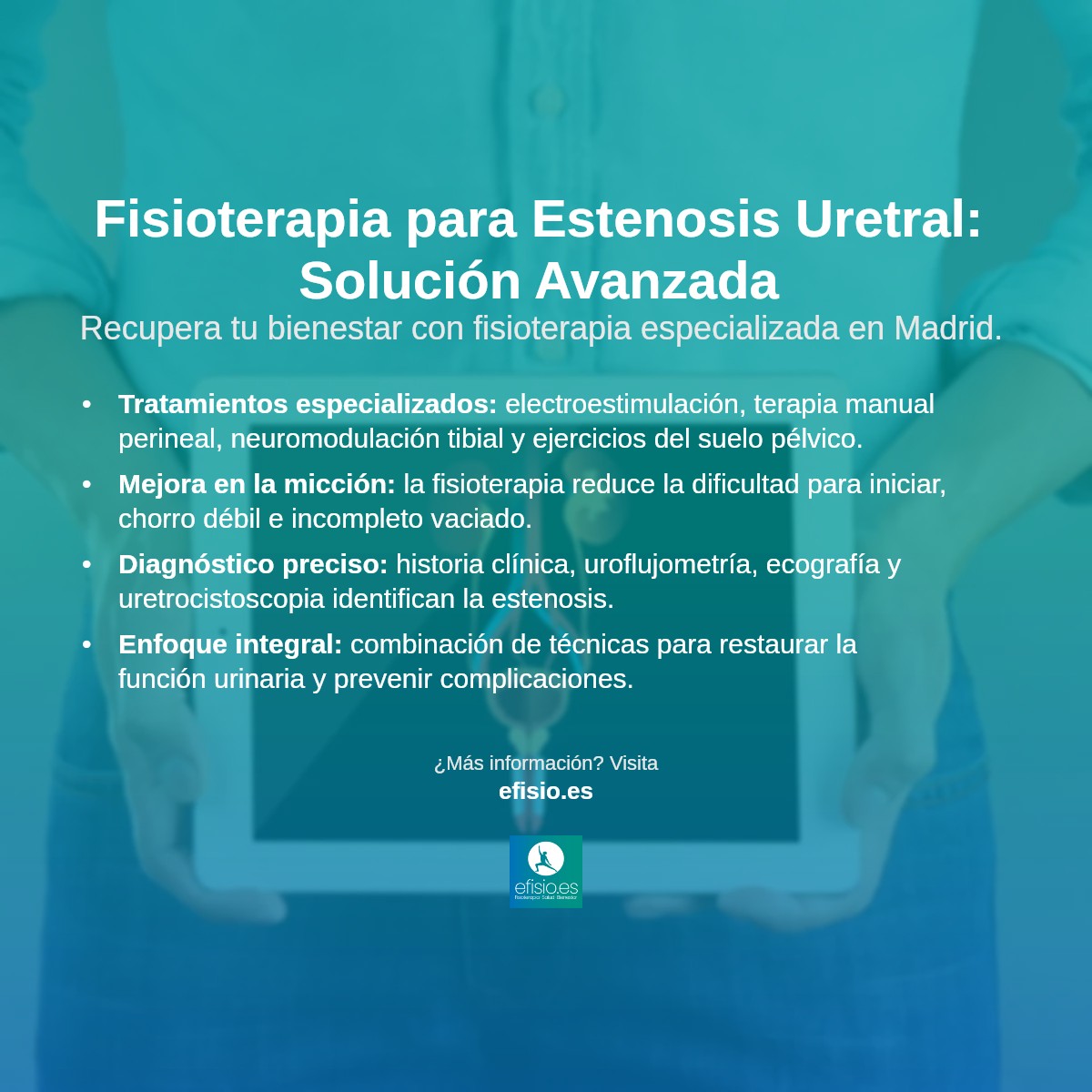 Imagen resumen sobre Estenosis Uretral