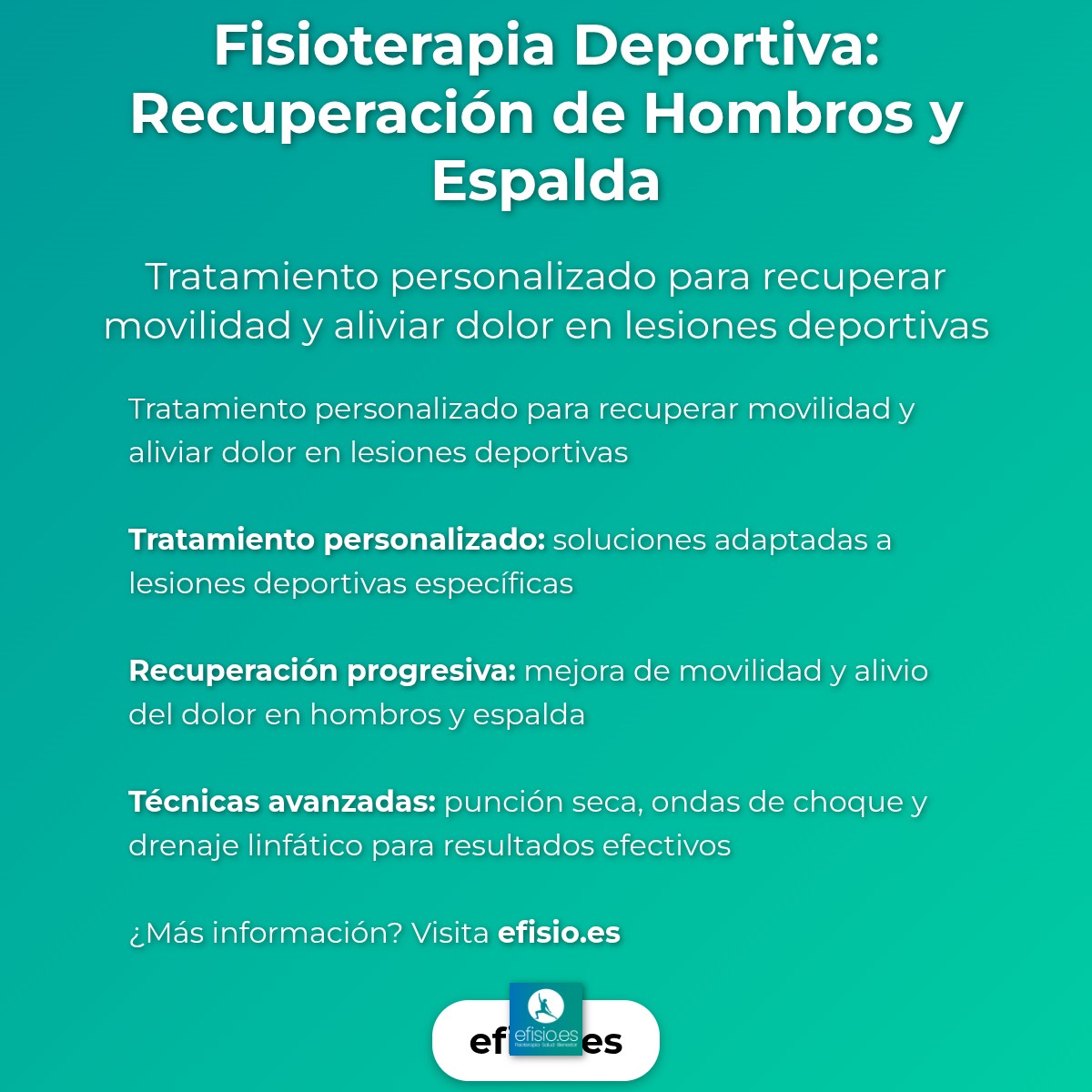 Imagen resumen sobre Éxito: Fisioterapia para Hombros y Espalda Deportiva