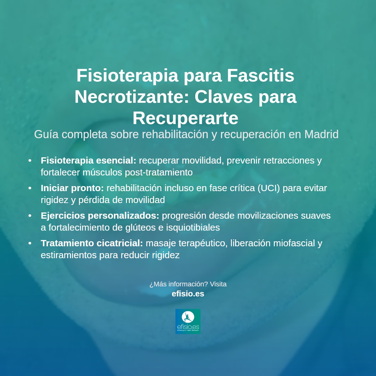 Imagen resumen sobre Fascitis Necrotizante