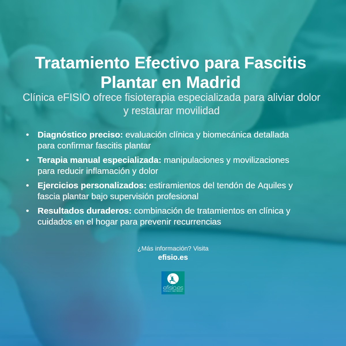 Imagen resumen sobre Fascitis Plantar (Dolor referido al Tobillo)