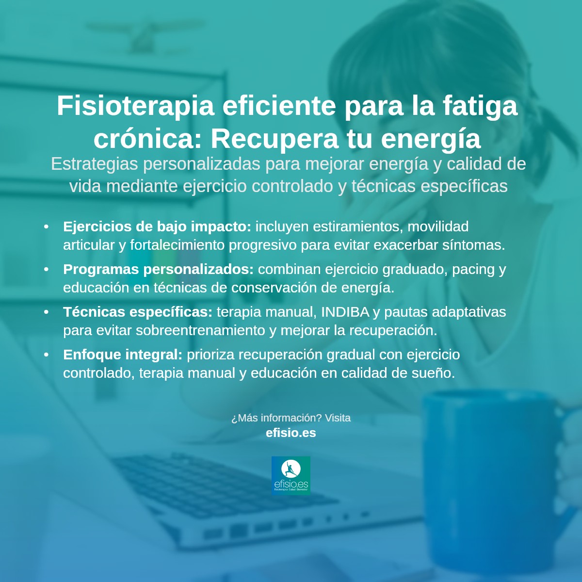 Imagen resumen sobre Fatiga crónica