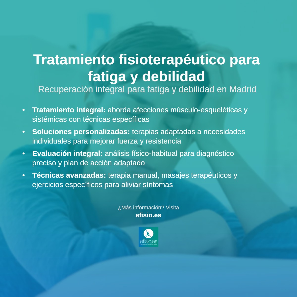 Imagen resumen sobre Fatiga y debilidad general