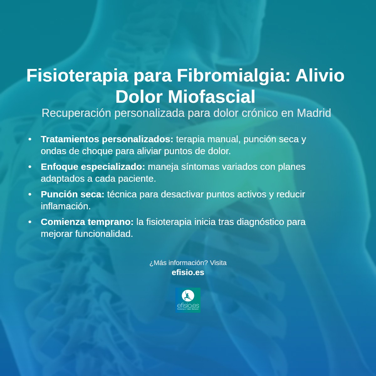 Imagen resumen sobre Fibromialgia (Dolor Miofascial Crónico)