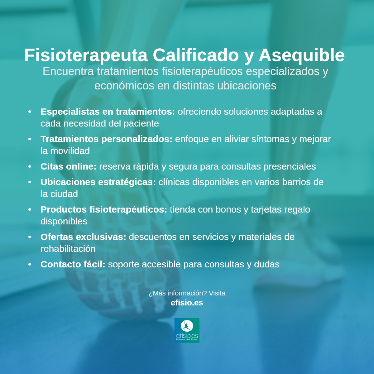 Imagen resumen sobre Fisioterapeuta bueno y barato