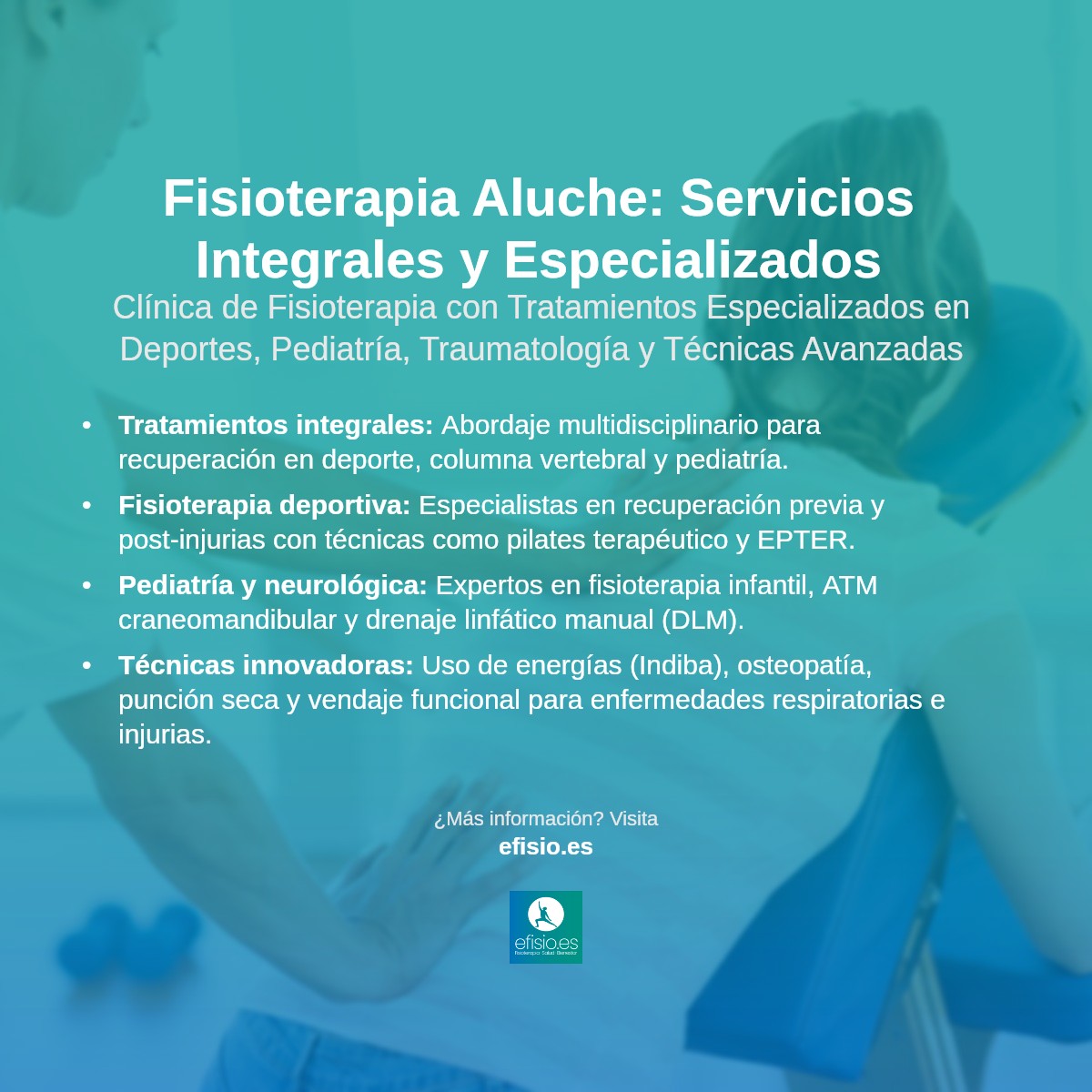 Imagen resumen sobre Fisioterapia Aluche