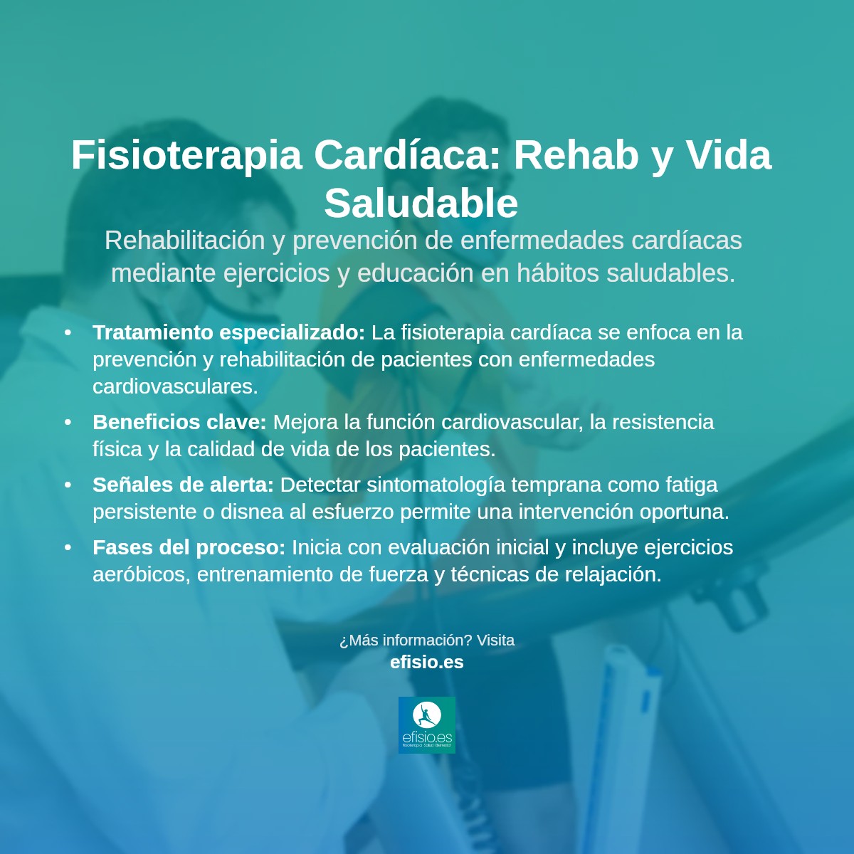 Imagen resumen sobre Fisioterapia Cardíaca