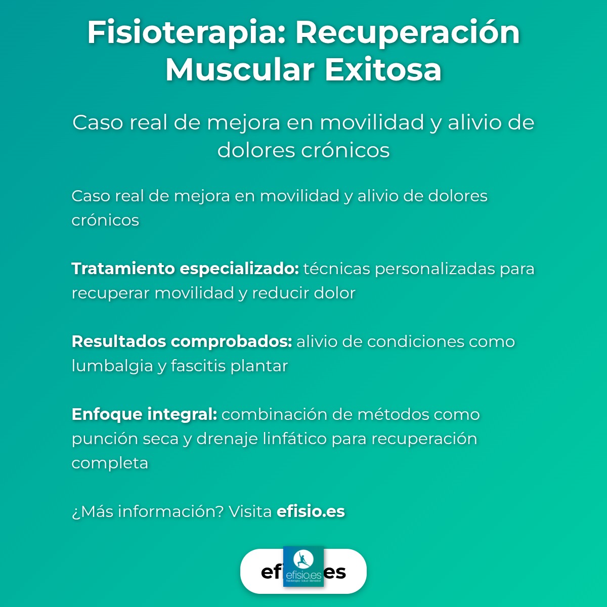 Imagen resumen sobre Fisioterapia: Caso de Éxito de Recuperación Muscular