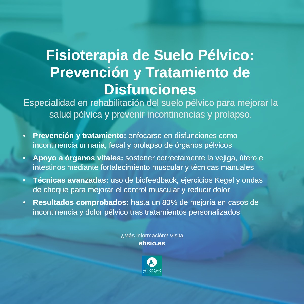 Imagen resumen sobre Fisioterapia de Suelo Pélvico