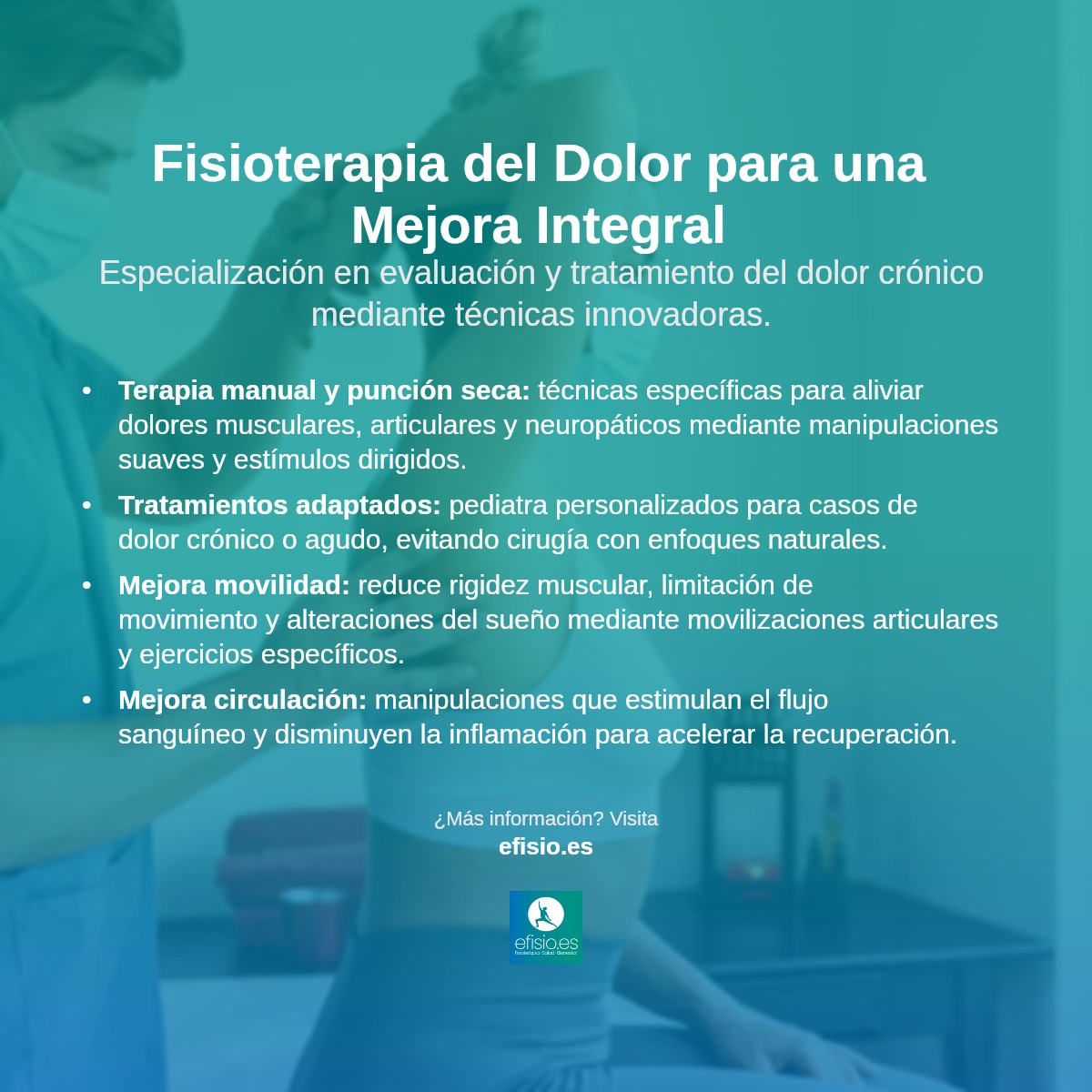Imagen resumen sobre Fisioterapia del Dolor