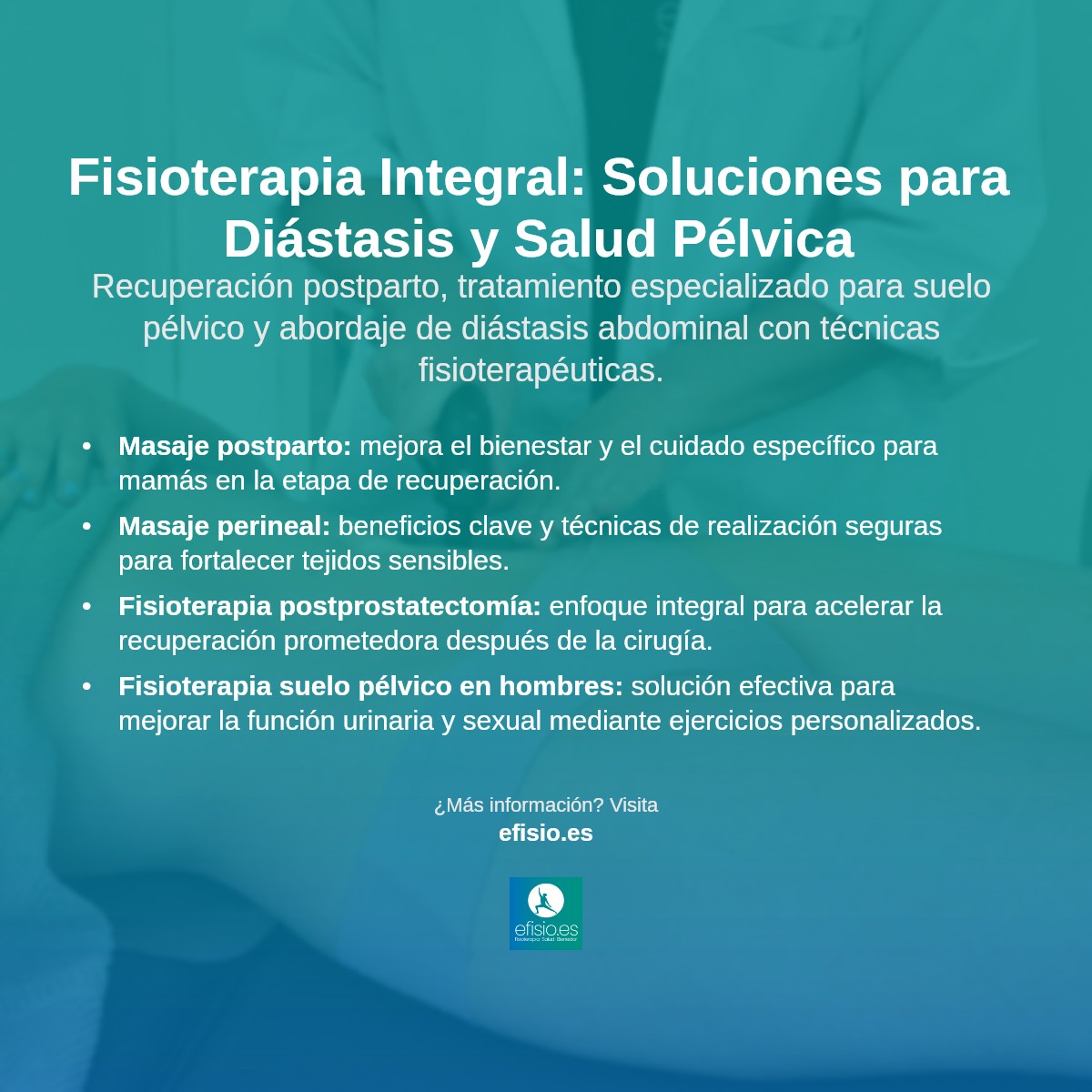 Imagen resumen sobre Fisioterapia para cerrar la Diástasis abdominal