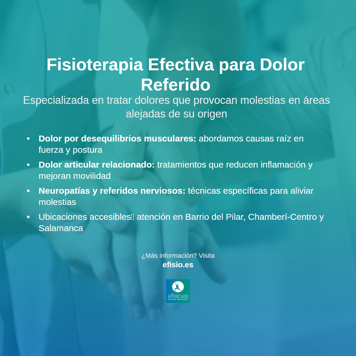 Imagen resumen sobre Fisioterapia para Dolor Referido