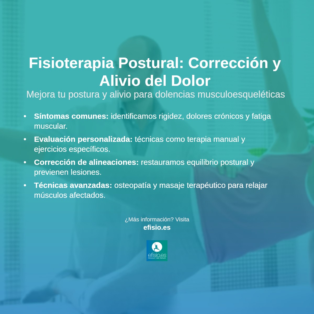 Imagen resumen sobre Fisioterapia Postural
