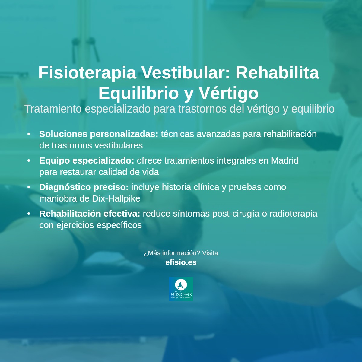 Imagen resumen sobre Fisioterapia Vestibular