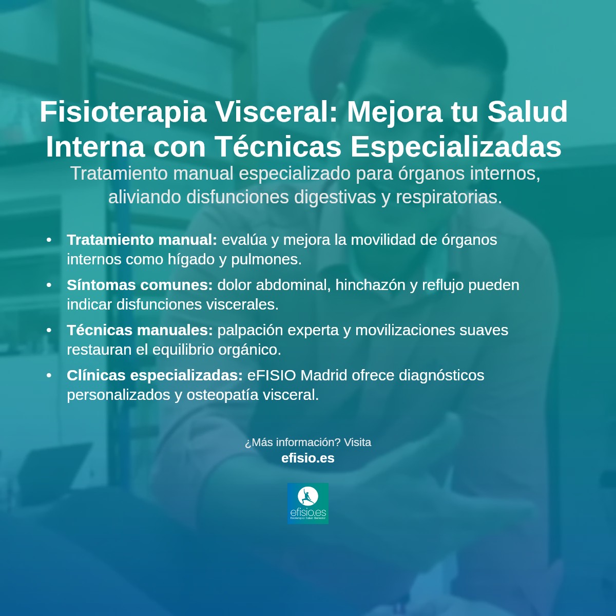 Imagen resumen sobre Fisioterapia Visceral