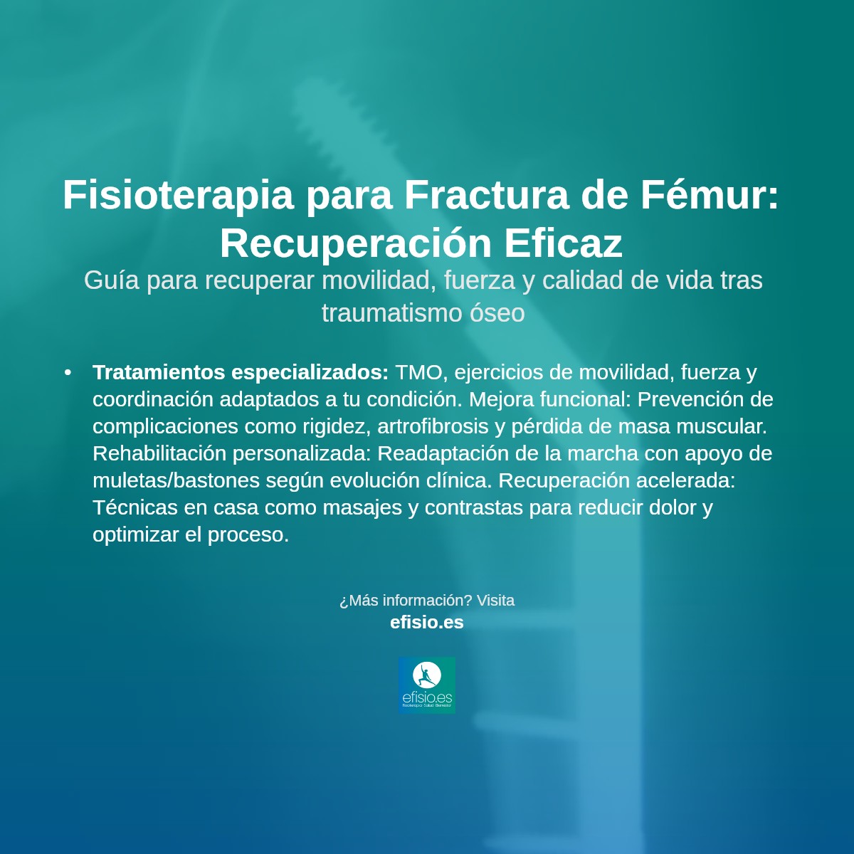 Imagen resumen sobre Fractura de Fémur