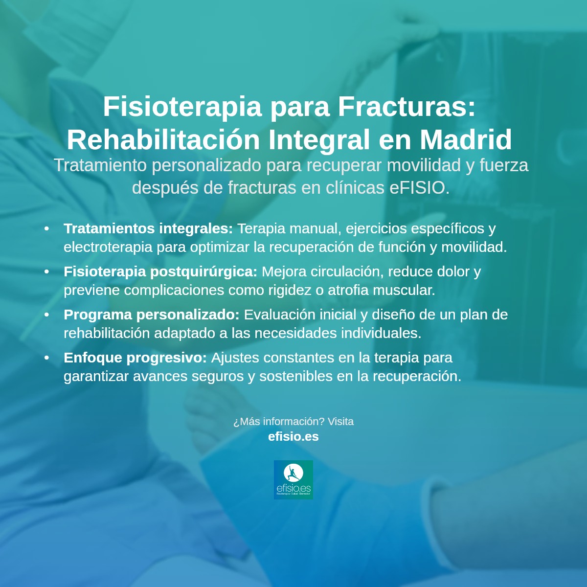 Imagen resumen sobre Fracturas y su rehabilitación