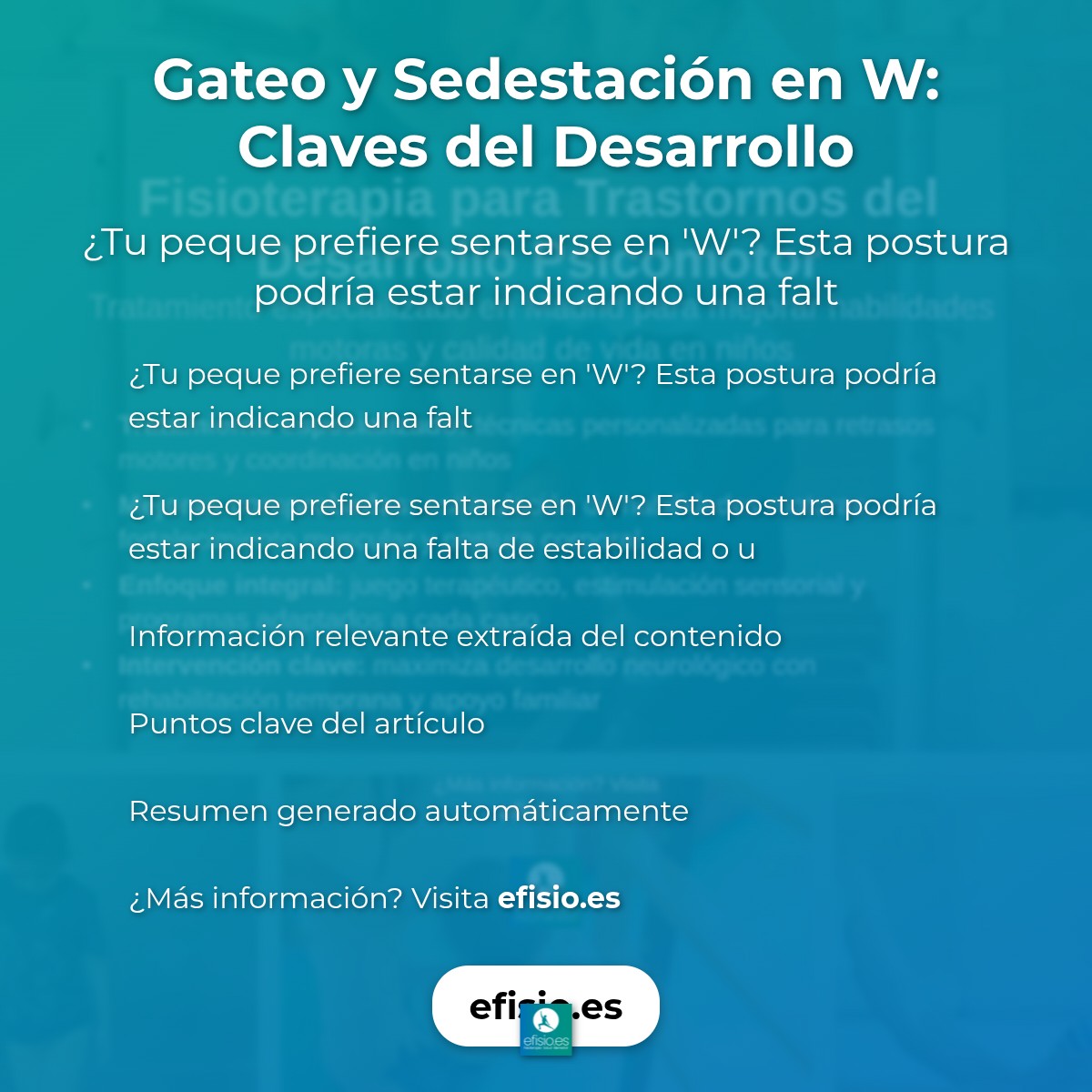 Gateo y Sedestación en W: Claves del Desarrollo