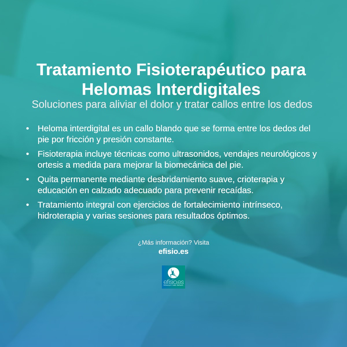 Imagen resumen sobre Helomas interdigitales