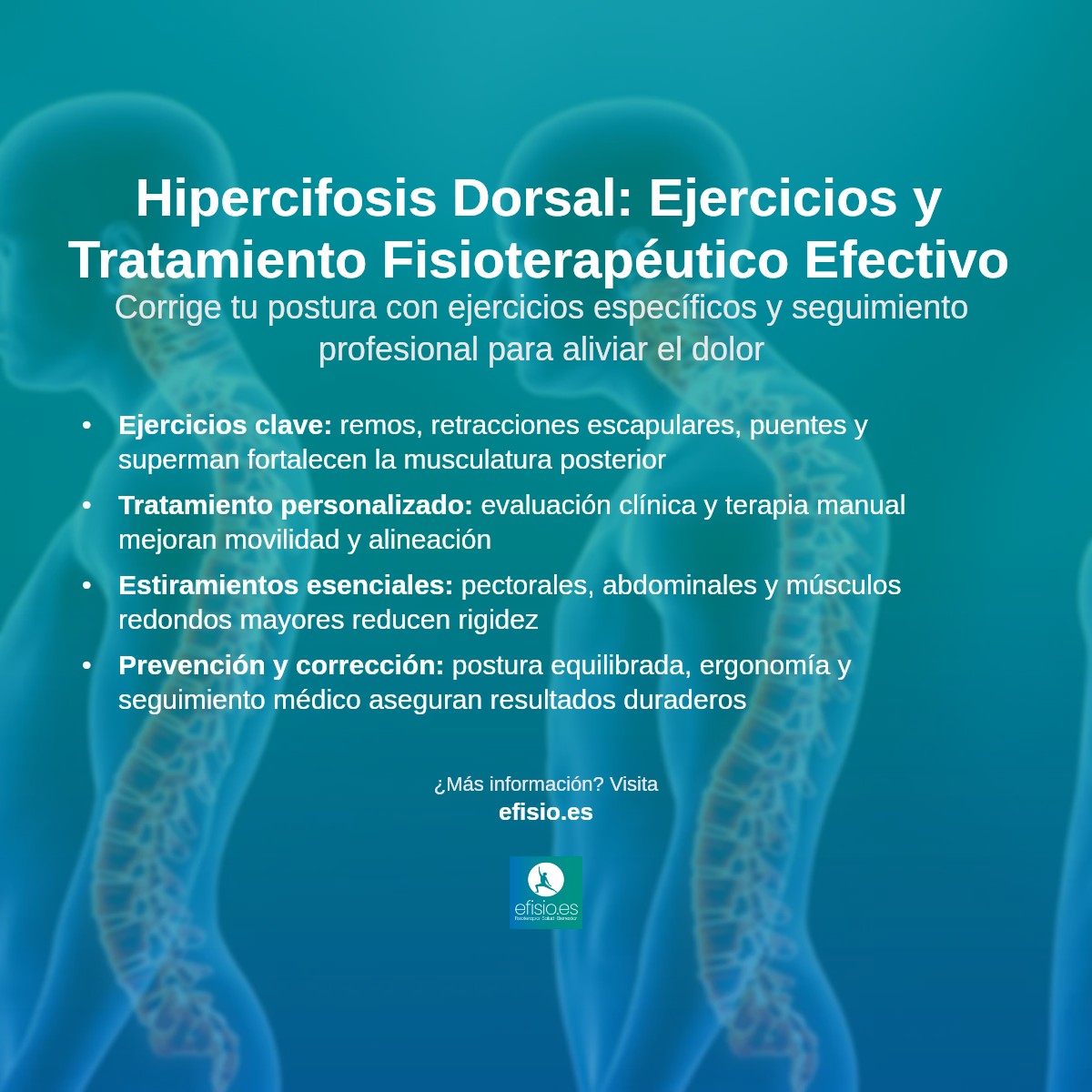 Imagen resumen sobre Hipercifosis dorsal