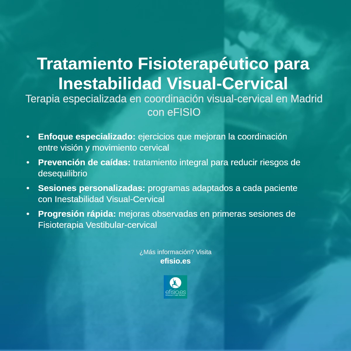 Imagen resumen sobre Inestabilidad Visual-Cervical