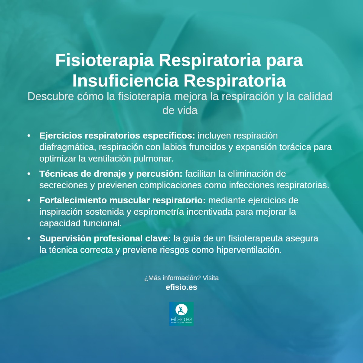 Imagen resumen sobre Insuficiencia Respiratoria