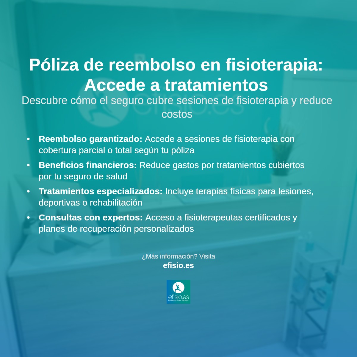 Imagen resumen sobre La póliza de reembolso en seguro de fisioterapia: Beneficios y ventajas ¿Qué es una póliza de reembolso en fisioterapia?