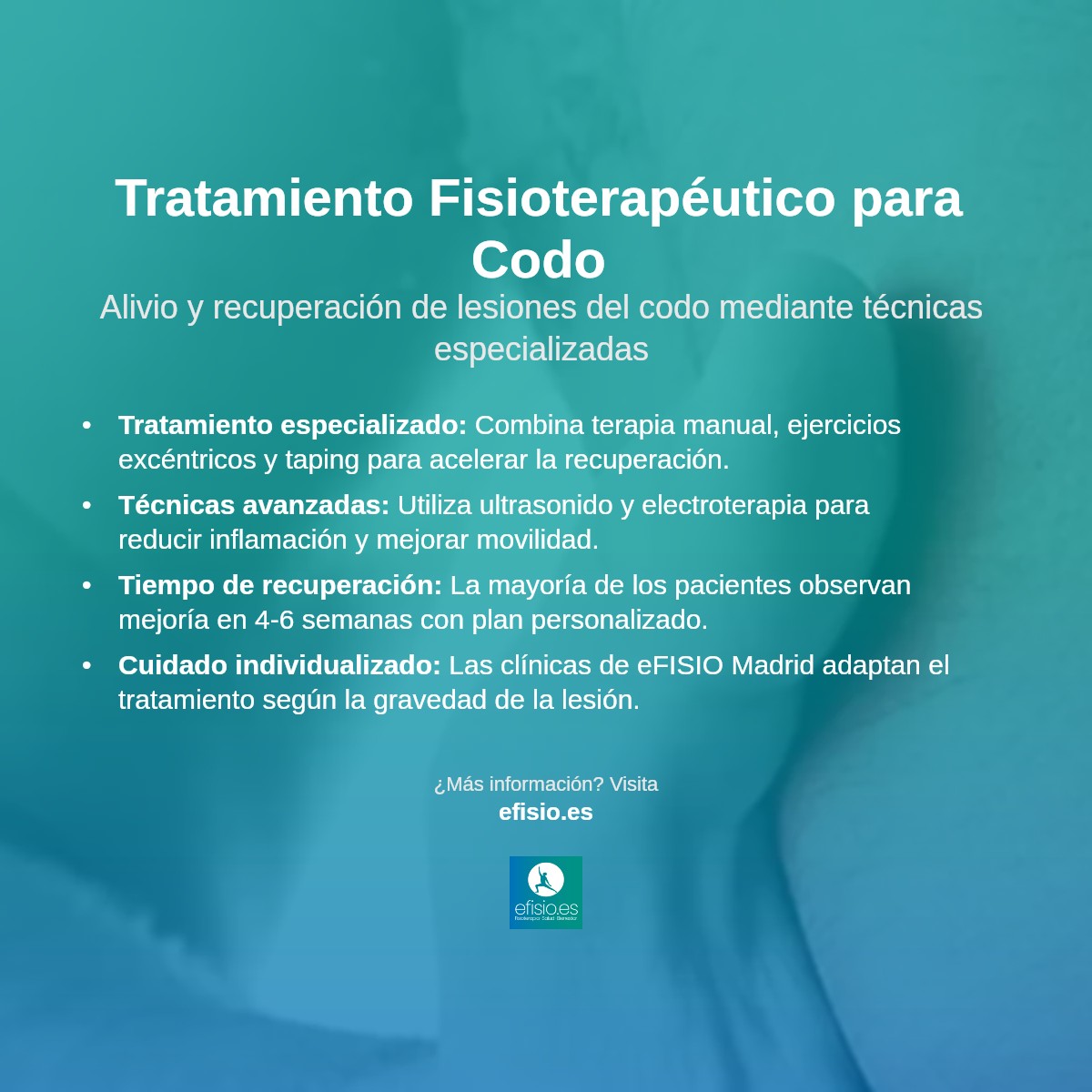 Imagen resumen sobre Lesiones de codo