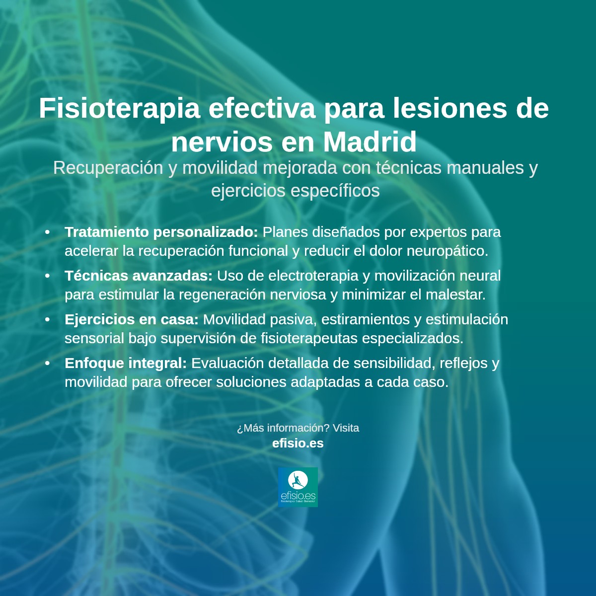 Imagen resumen sobre Lesiones de Nervios