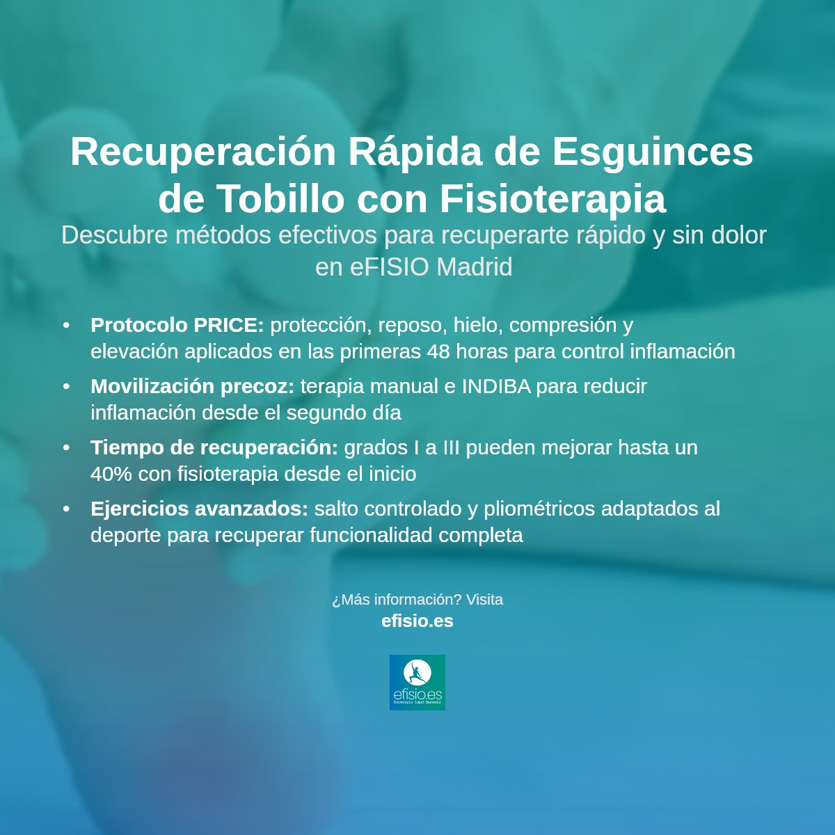 Imagen resumen sobre Lesiones de tobillo