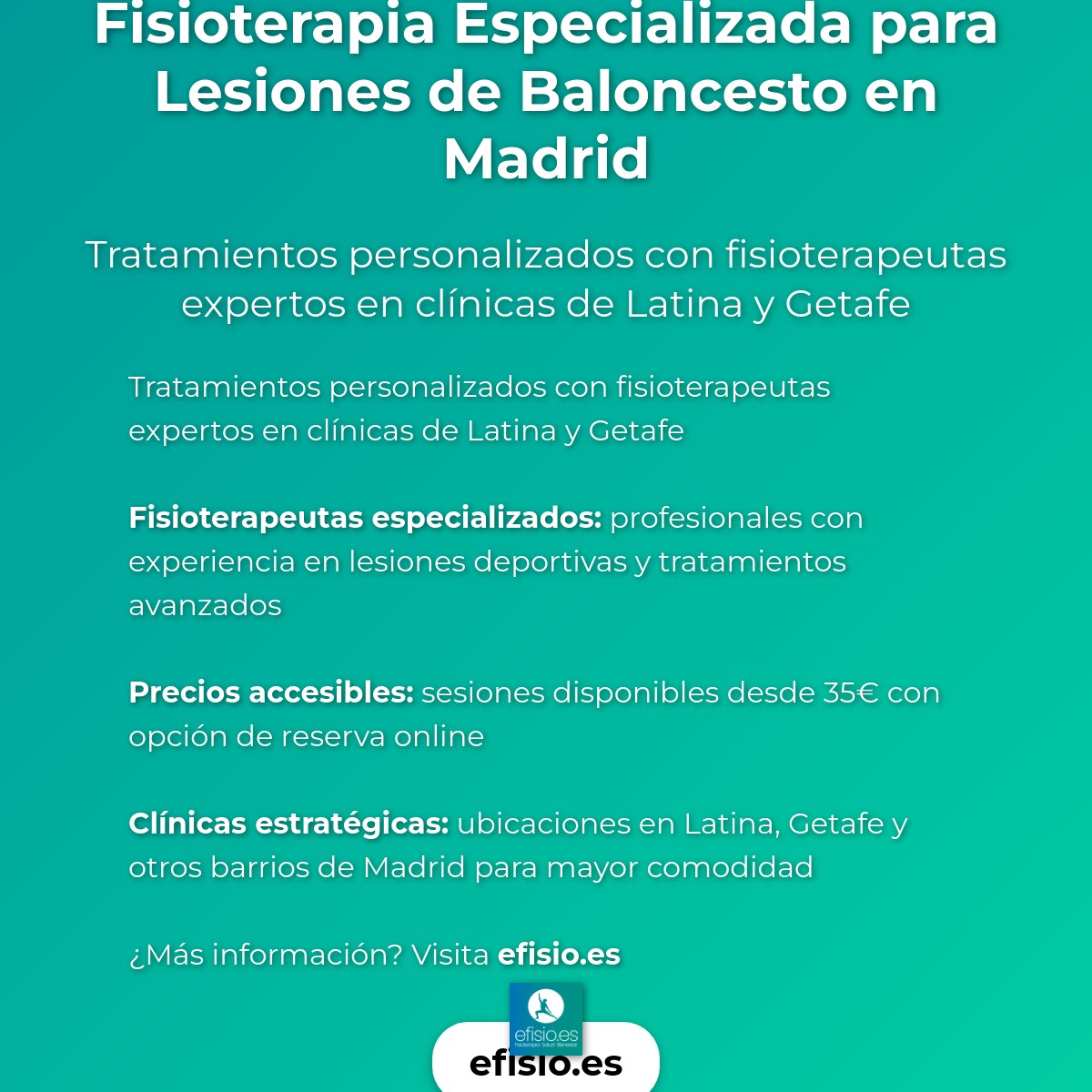 Imagen resumen sobre Lesiones en Baloncesto