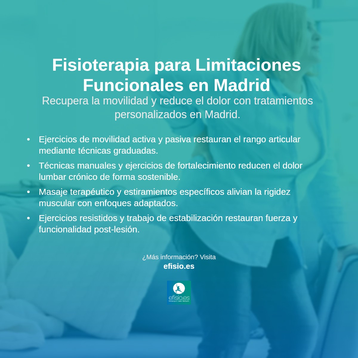 Imagen resumen sobre Limitaciones funcionales