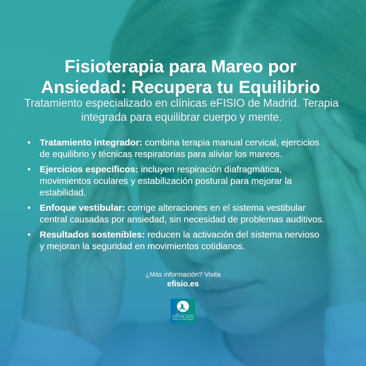 Imagen resumen sobre Mareo por Ansiedad