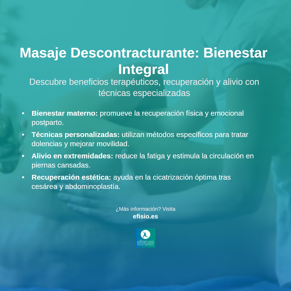 Imagen resumen sobre Masaje Descontracturante