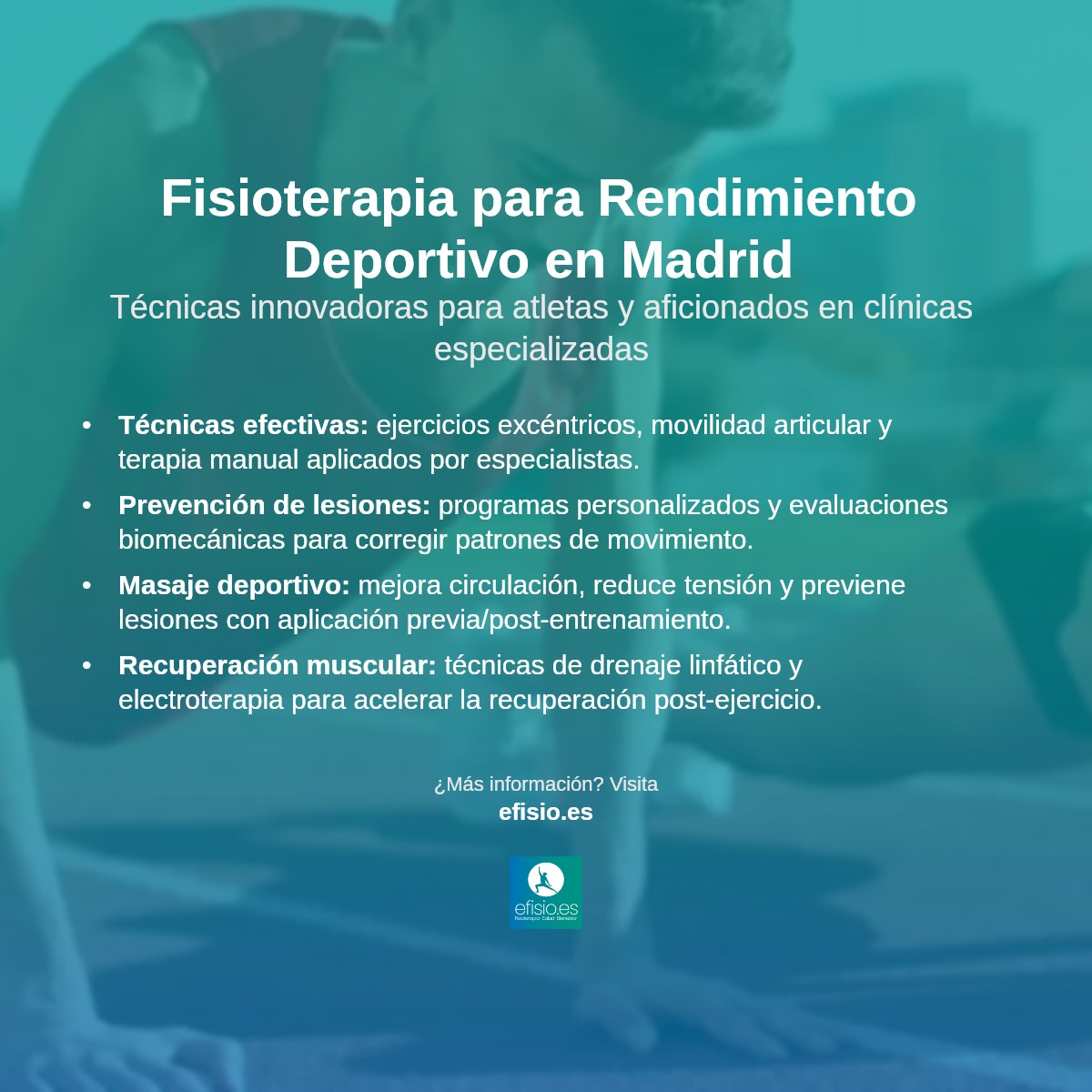 Imagen resumen sobre Mejora del Rendimiento Deportivo