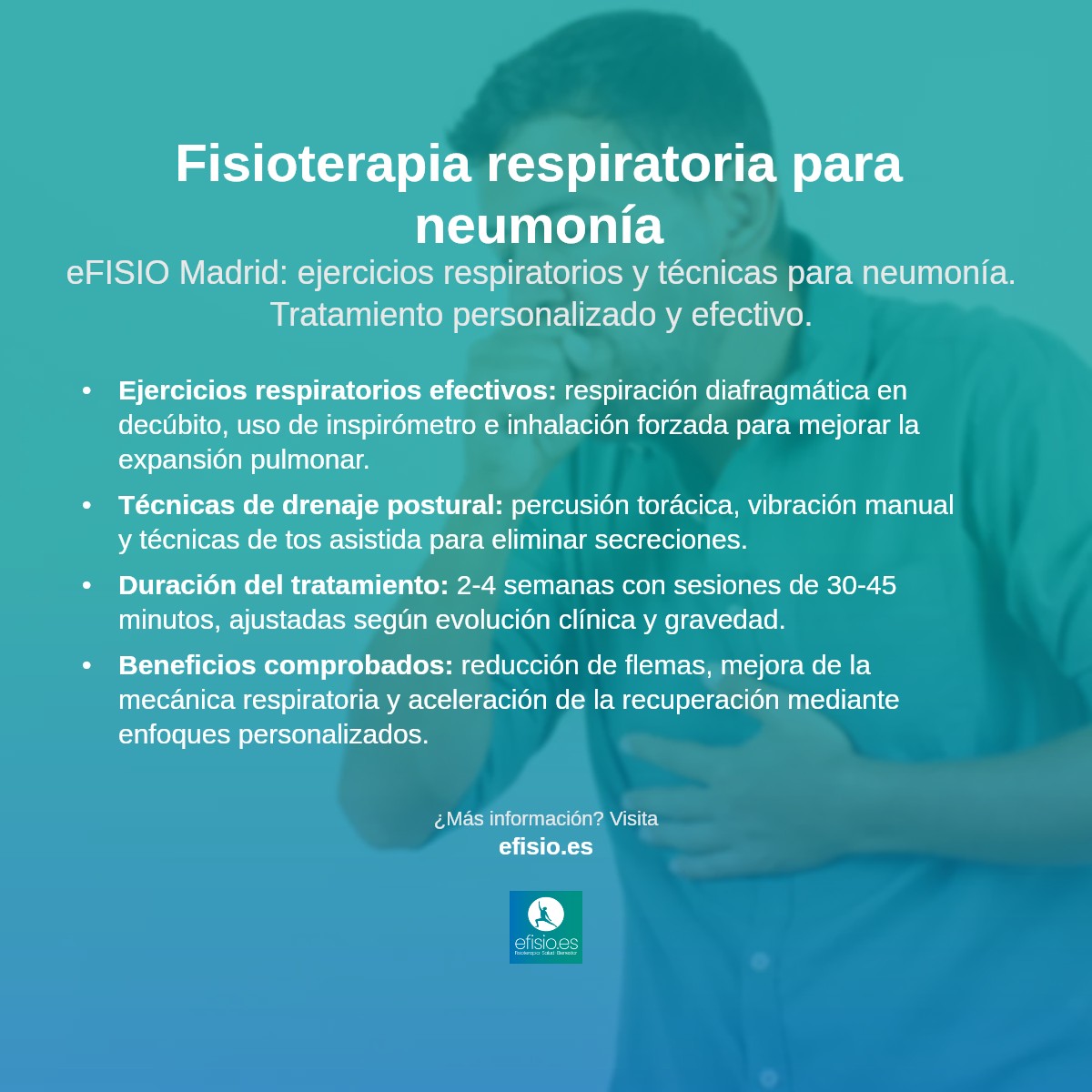 Imagen resumen sobre Neumonía