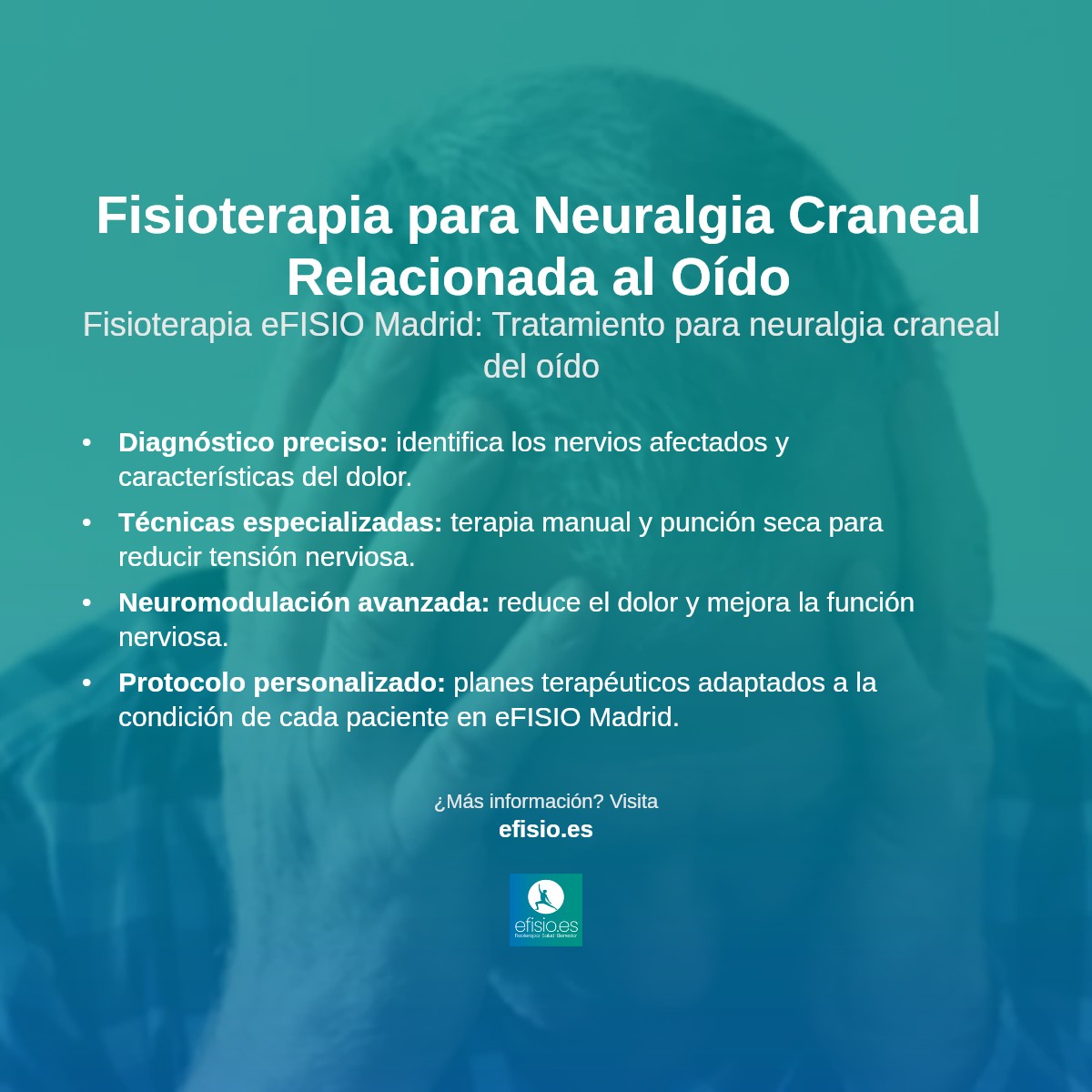 Imagen resumen sobre Neuralgia Craneal Relacionada con el Oído