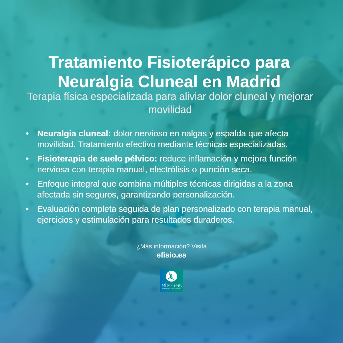 Imagen resumen sobre Neuralgia del Cluneal