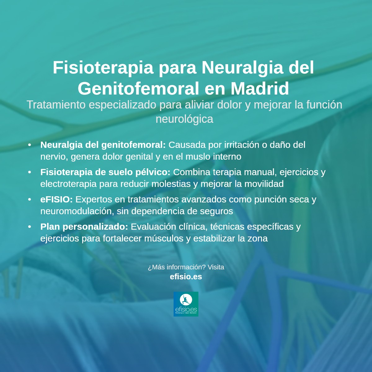 Imagen resumen sobre Neuralgia del Genitofemoral