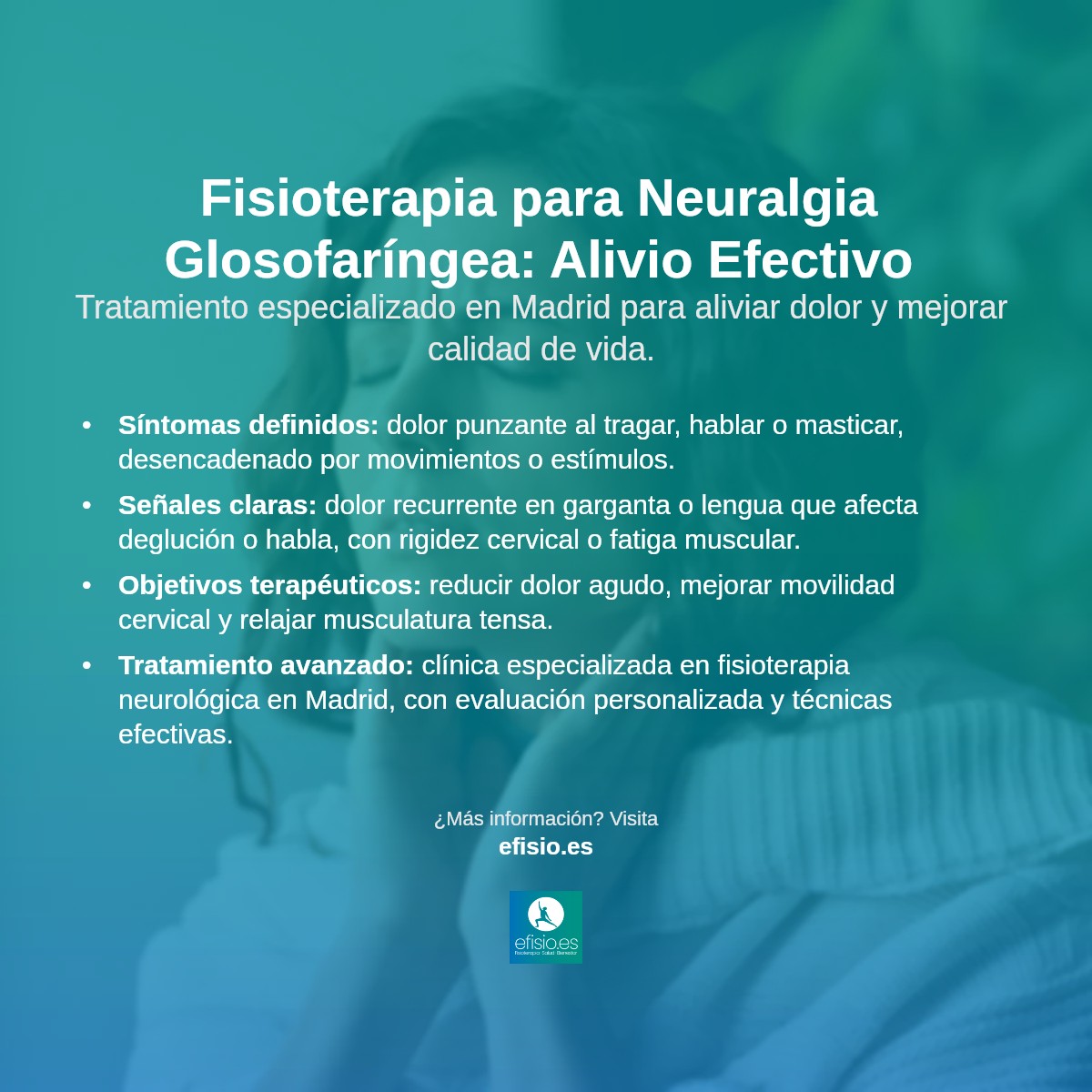 Imagen resumen sobre Neuralgia del Nervio Glosofaríngeo