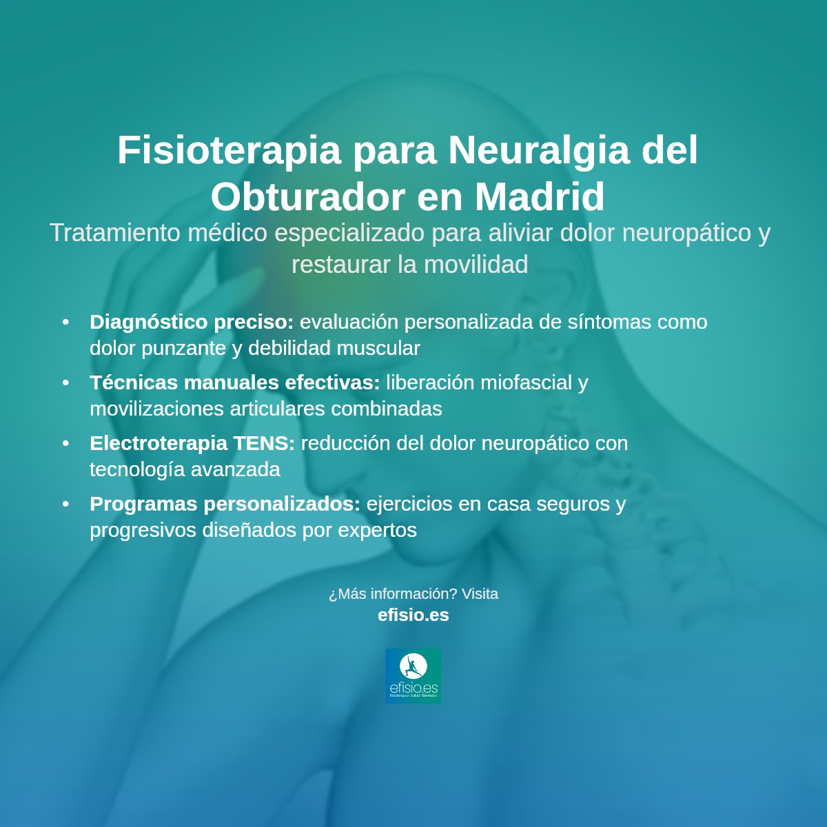 Imagen resumen sobre Neuralgia del Obturador