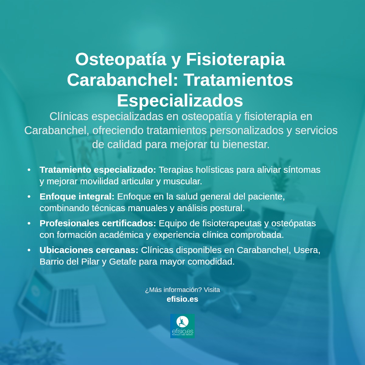 Imagen resumen sobre Osteopatía Carabanchel